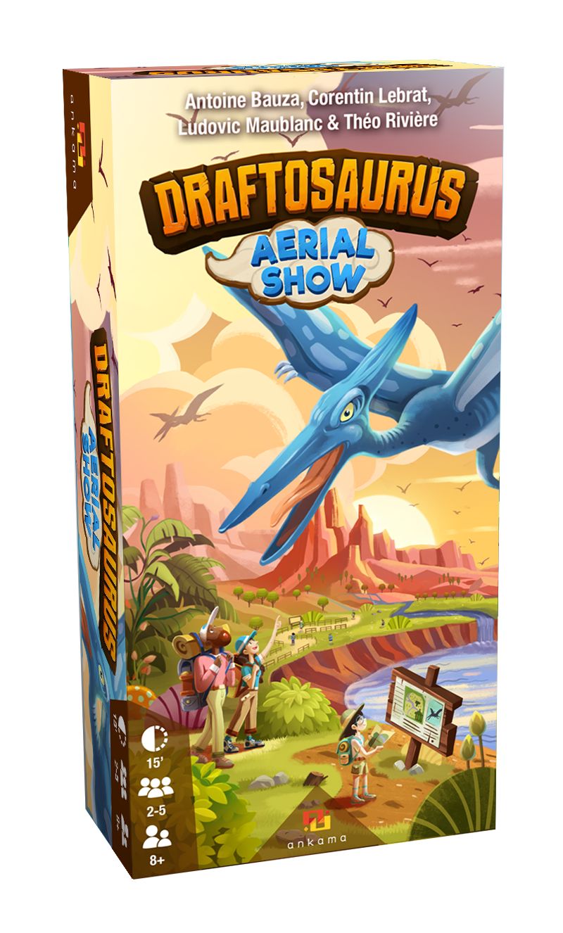 Jeu de stratégie Ankama Draftosaurus Aerial Show - vue 2