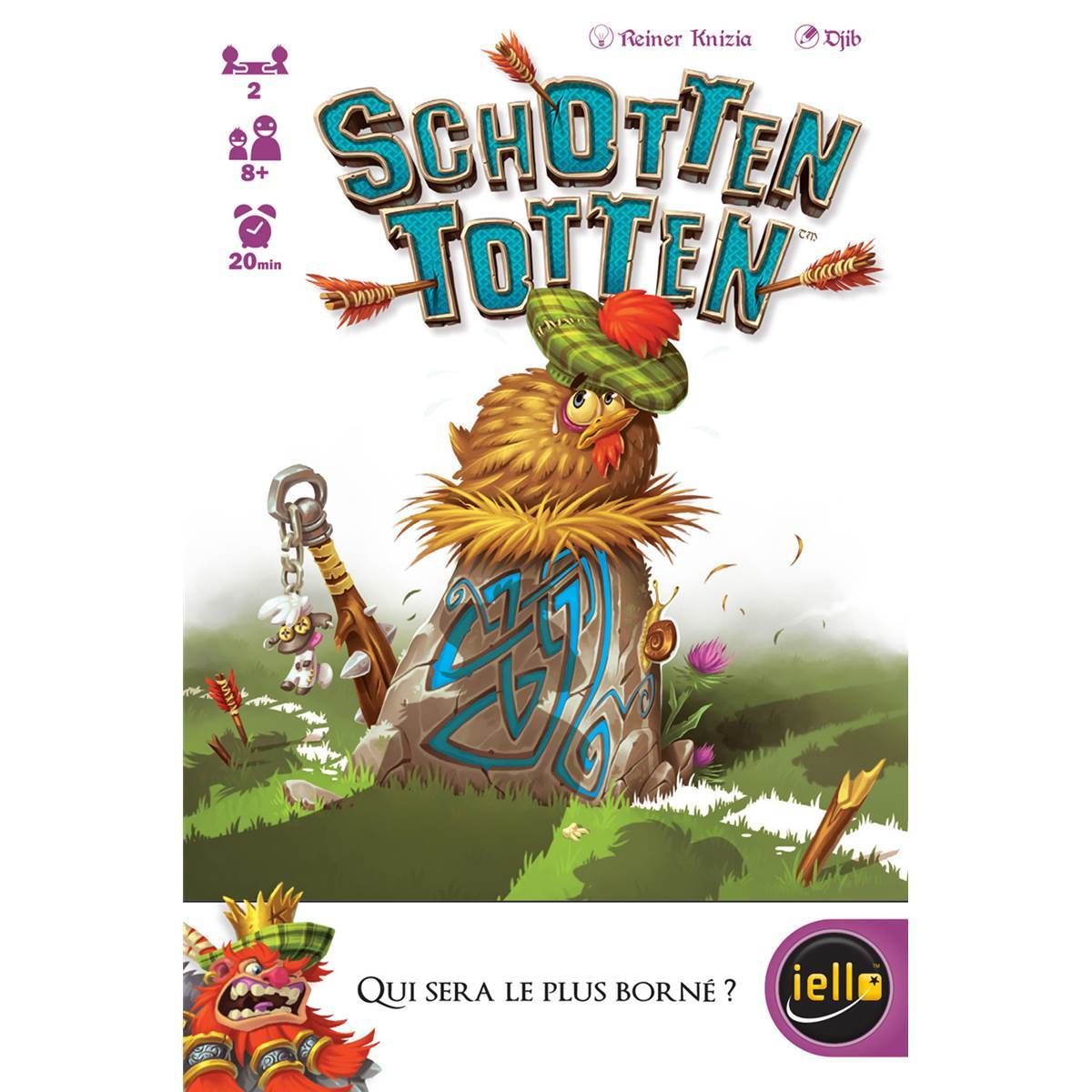 Jeu d'ambiance Iello Schotten Totten