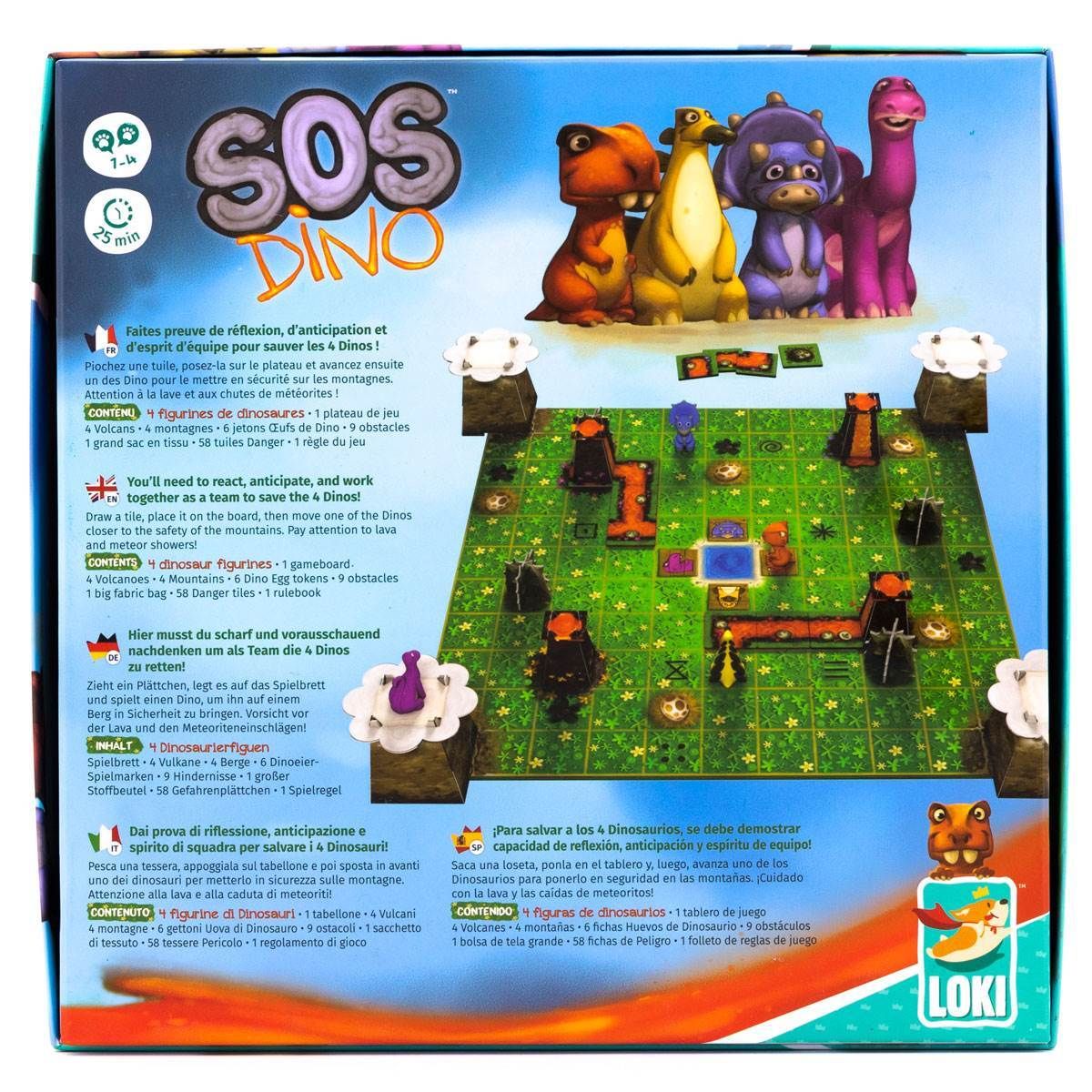 Jeu d’ambiance Loki Sos Dino - vue 2