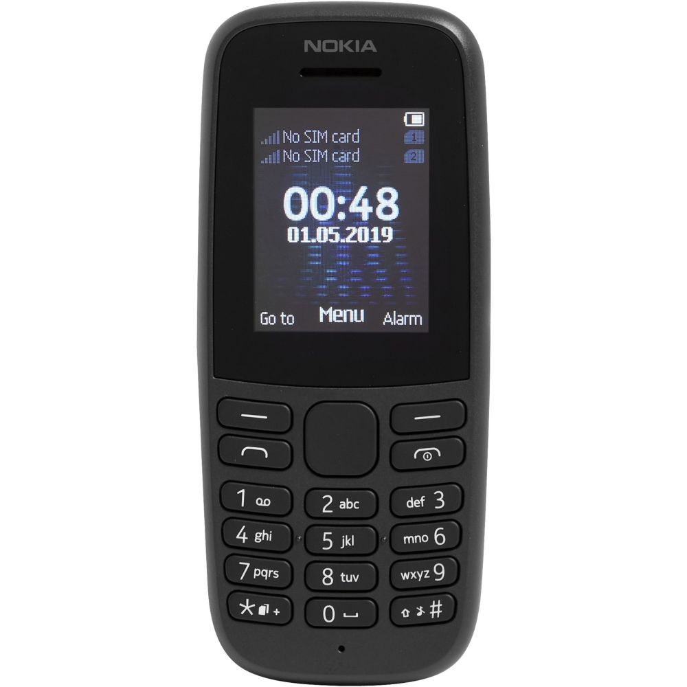 Nokia 105 Dual-SIM (2019) Noir