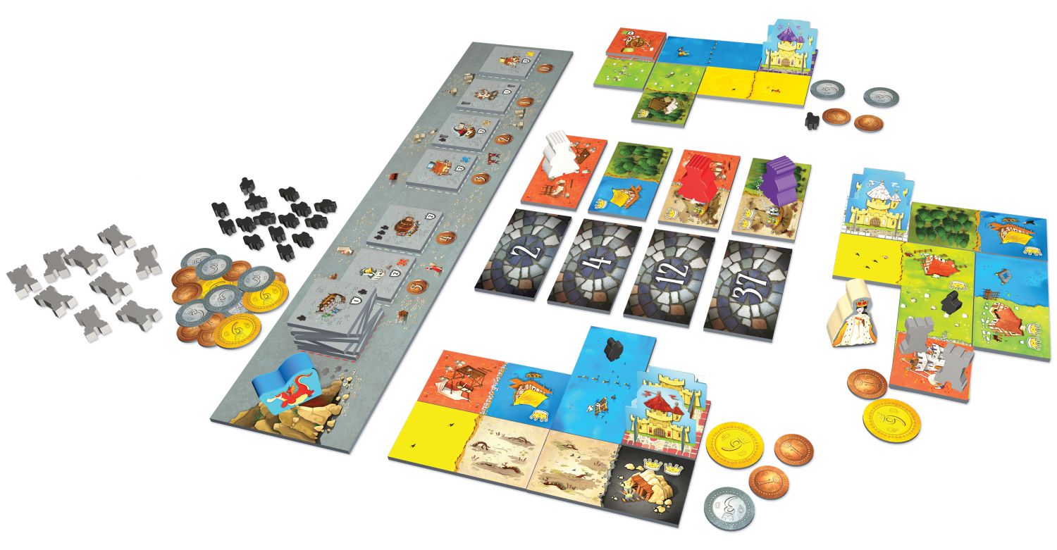 Jeu de stratégie Queendomino - vue 2