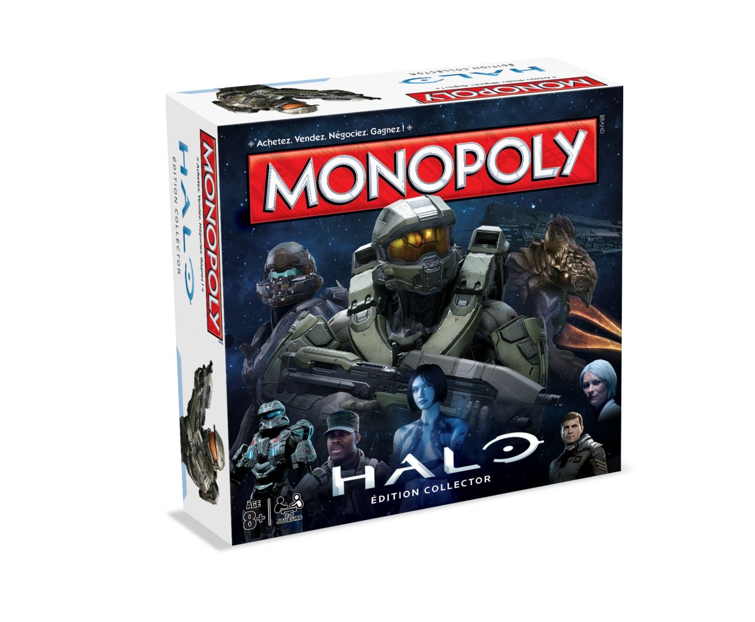 Hasbro 0980 Monopoly : Halo Édition Collector Version Française