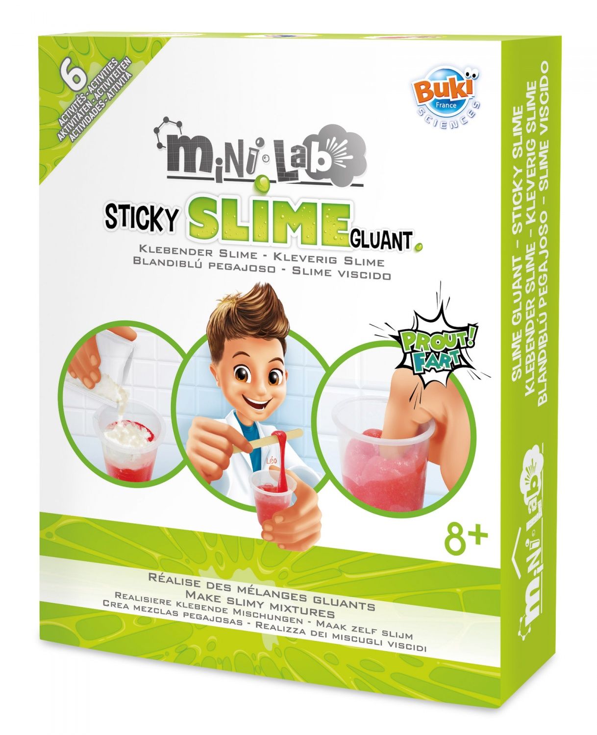 Mini Lab Sticky Slime Gluant