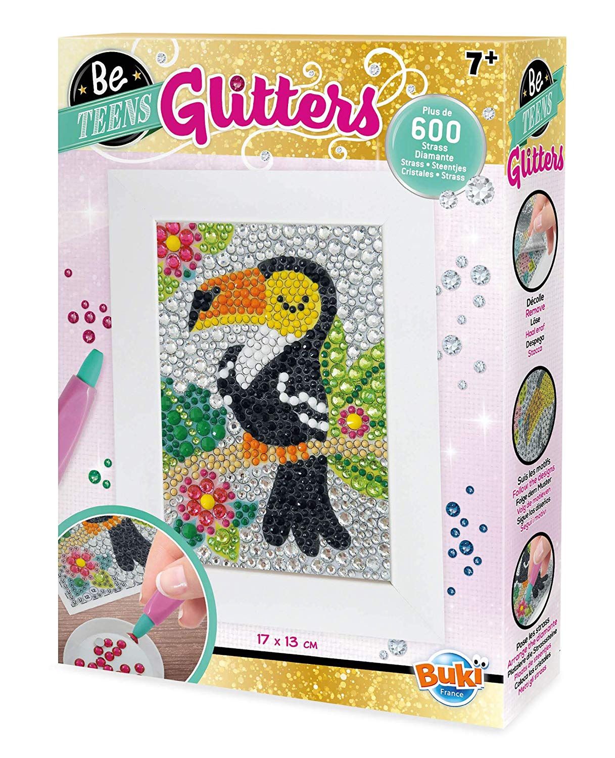 Be Teens Bijoux Glitters Toucan