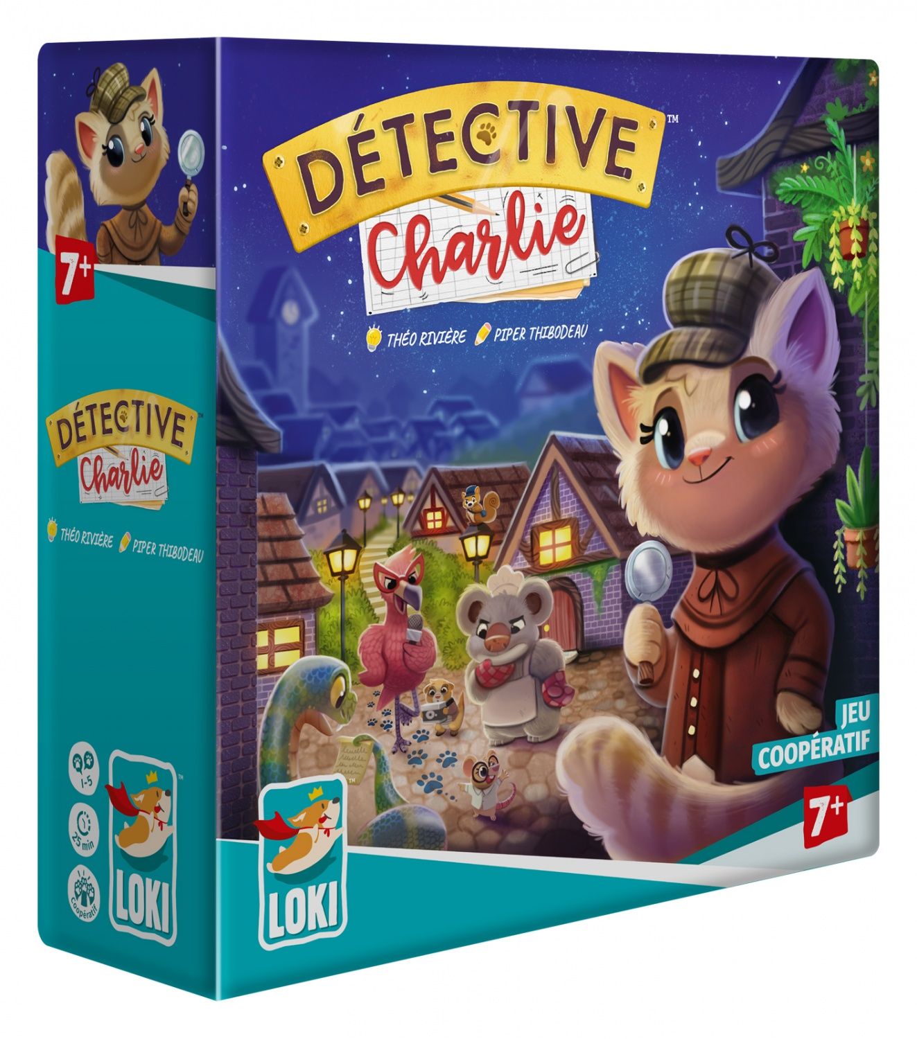Jeu classique Iello Détective Charlie - vue 2