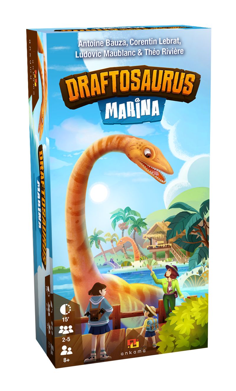 Jeu de stratégie Ankama Draftosaurus Marina - vue 2