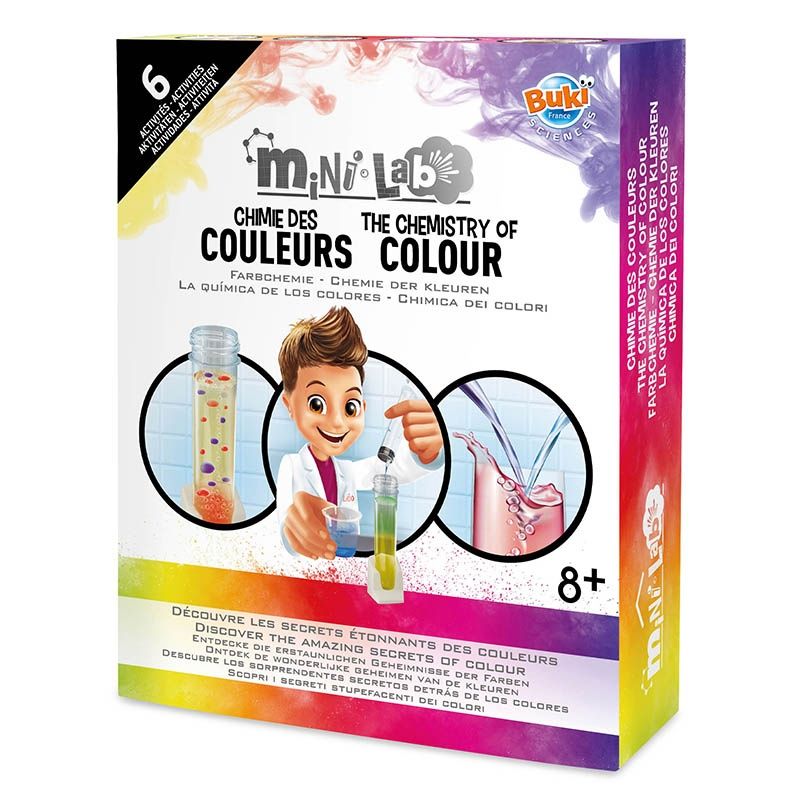 Buki Mini Lab Chimie Des Couleurs