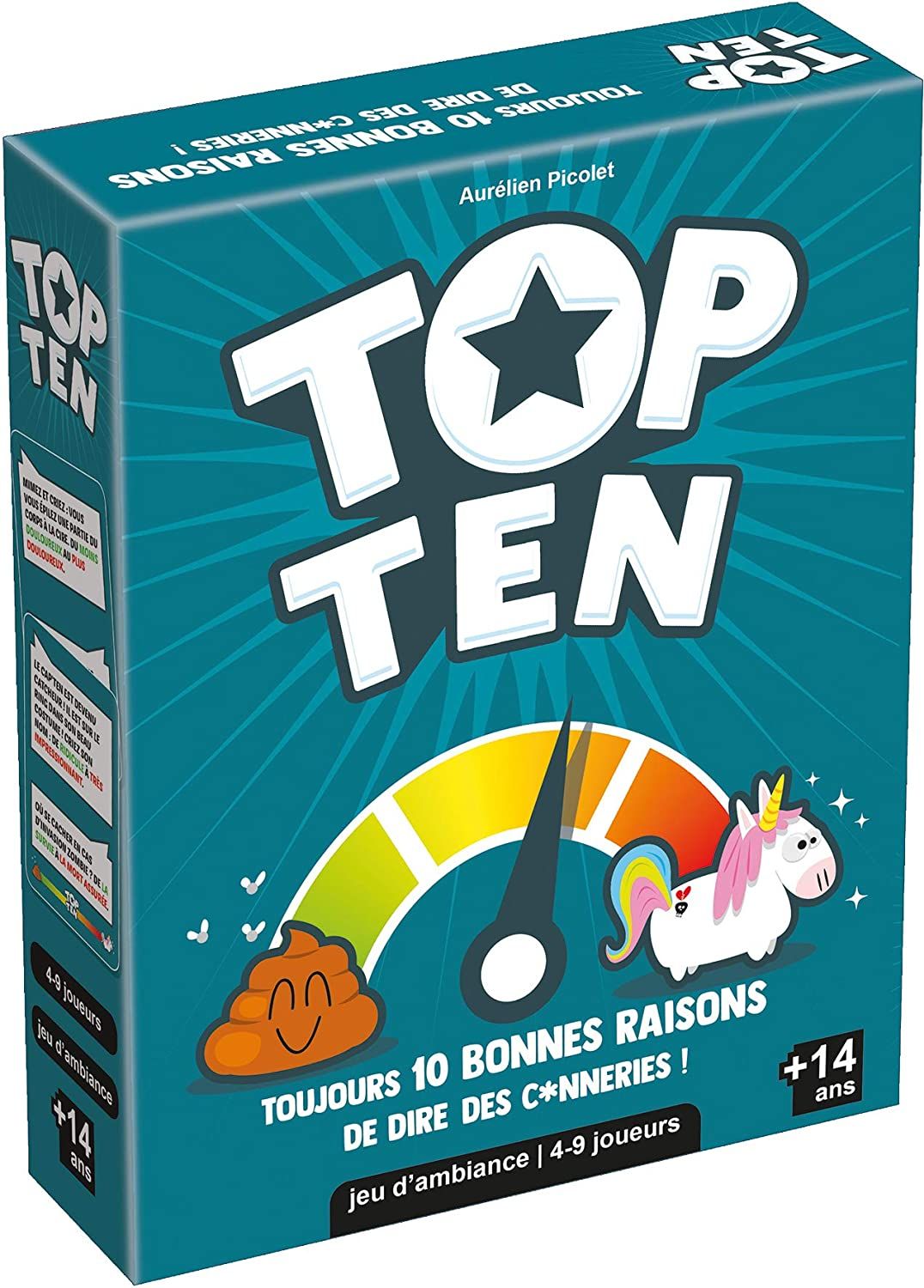 Jeu De Société Top Ten Asmodee La Boite - vue 7