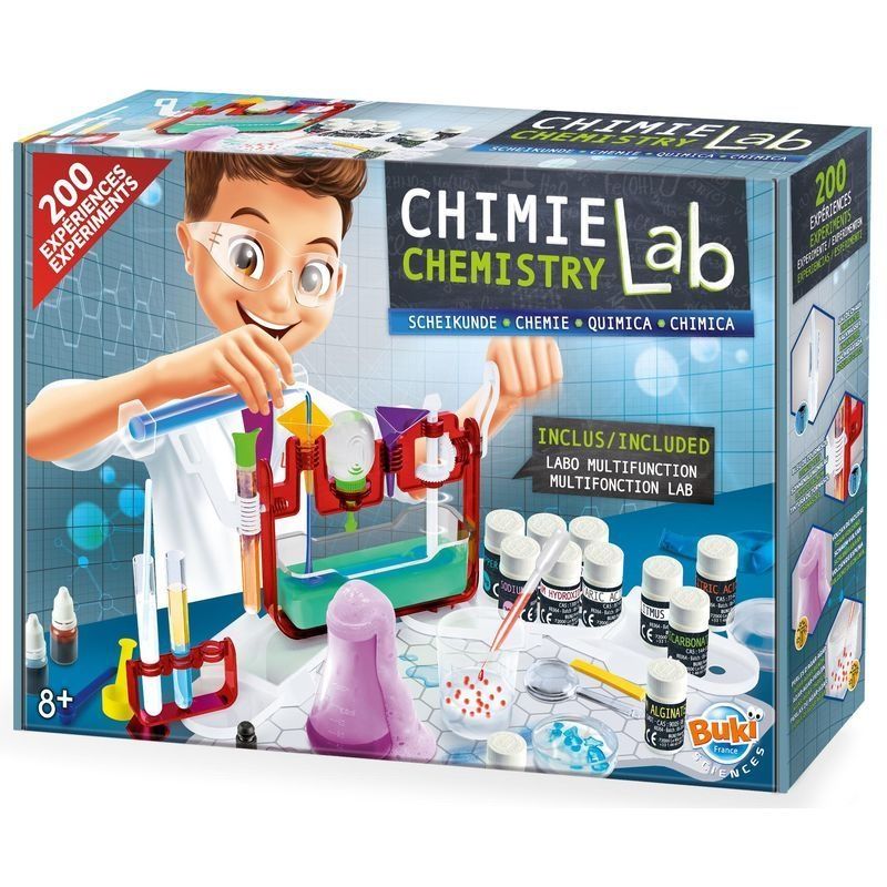 Buki 8364 Chimie lab 200 expériences