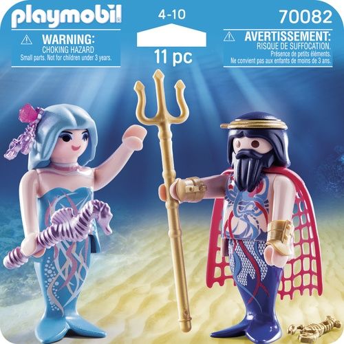 Playmobil 70082 Roi Des Mers Et Sirène