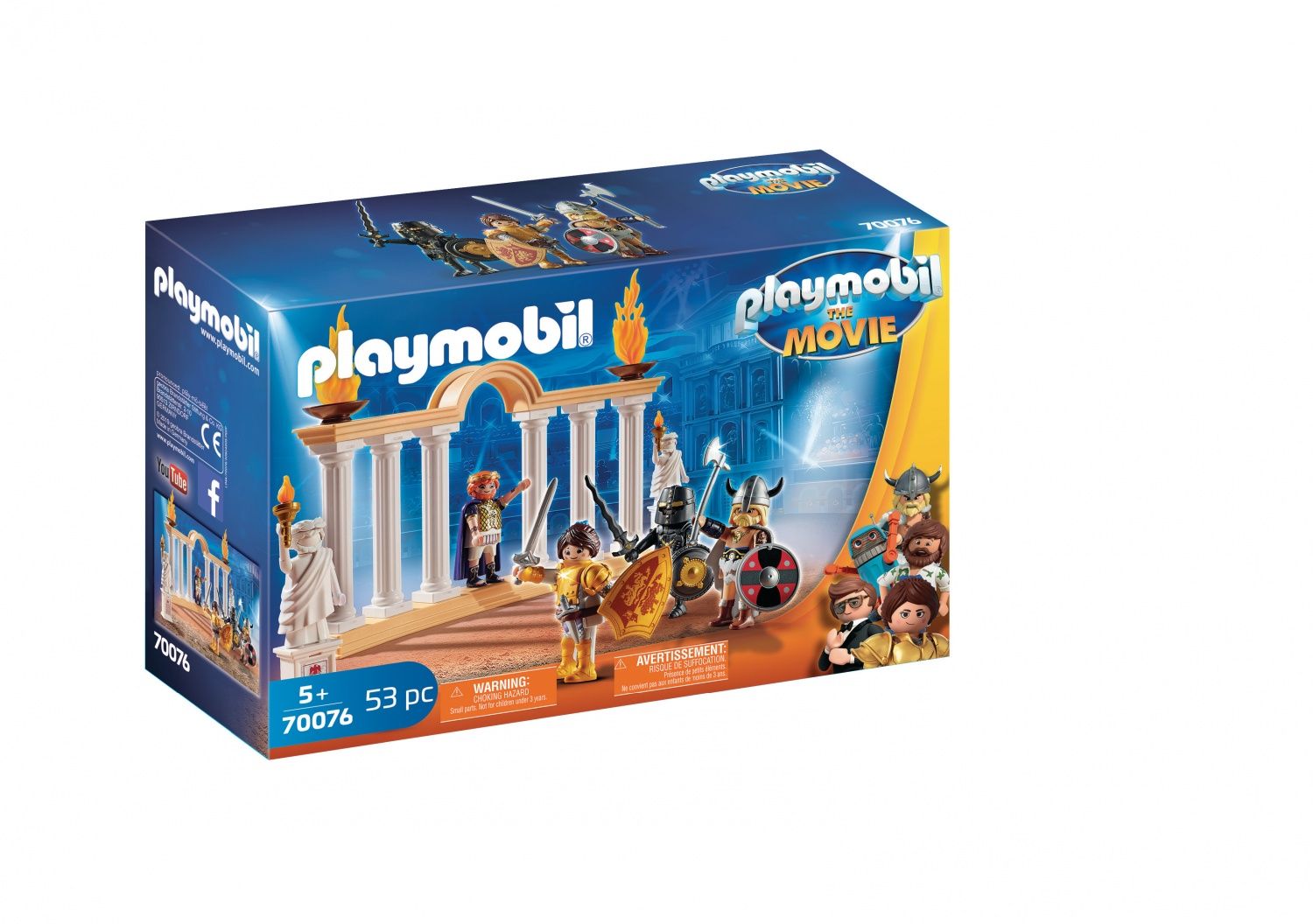 The Movie Empereur Maximus Colisée Playmobil La Boite