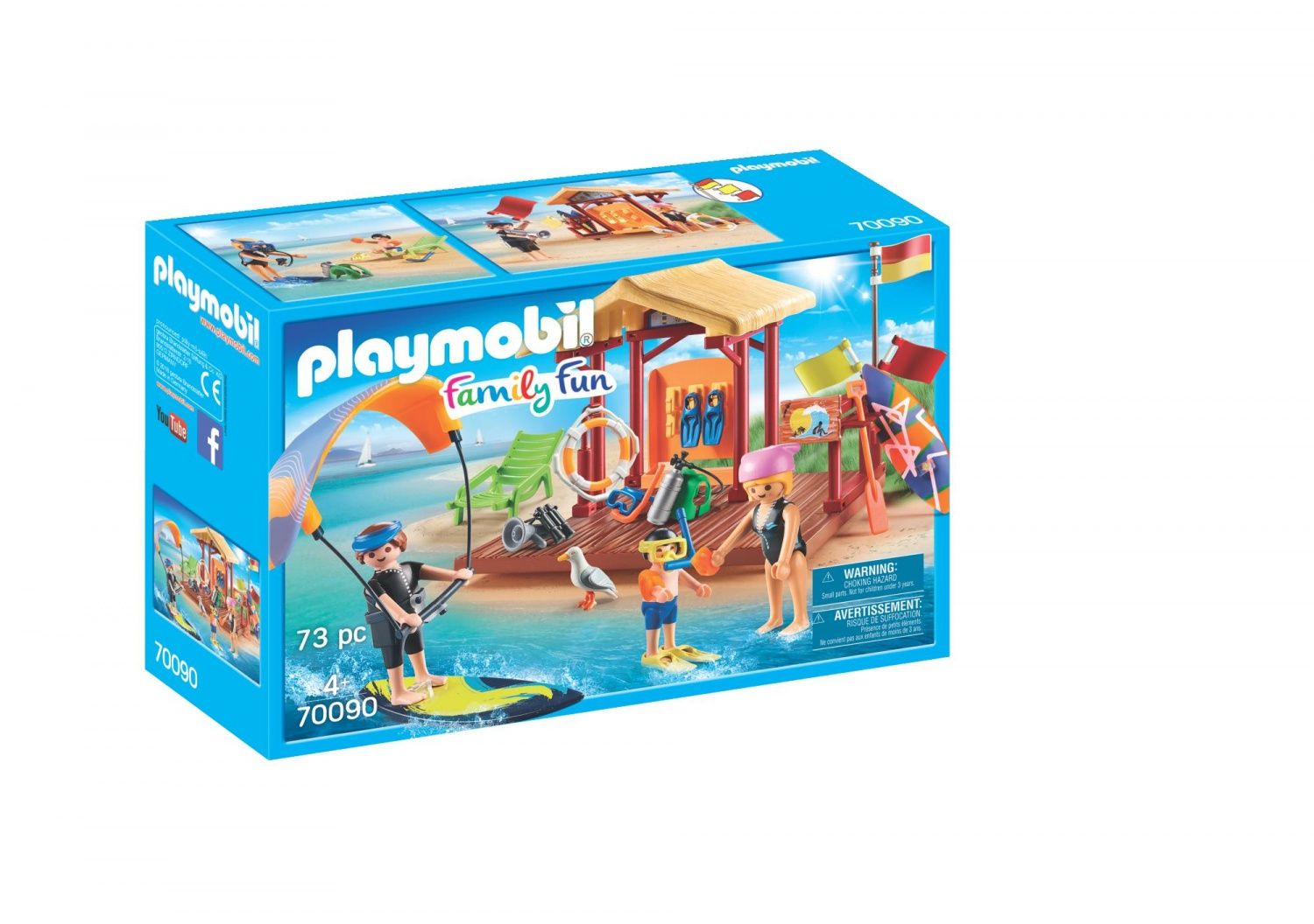 Playmobil 70090 - Espace De Sports Nautiques