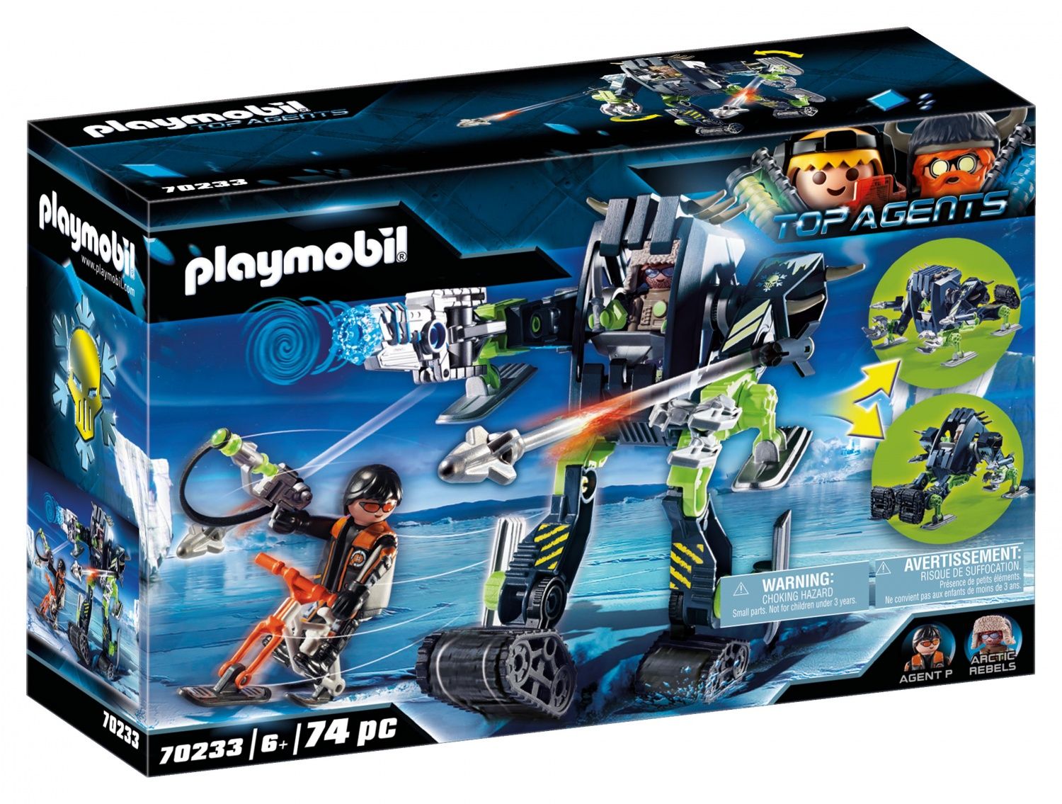 Playmobil 70233 Robot Des Neiges Des Rebelles Arctiques