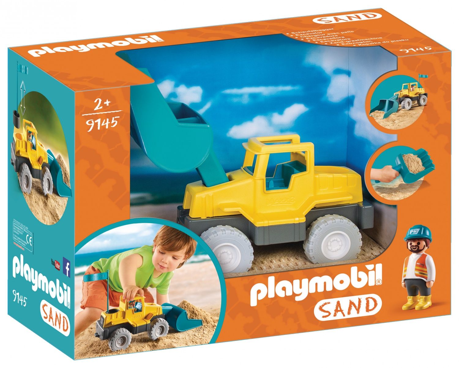 Playmobil 9145 Chargeur Avec Pelle