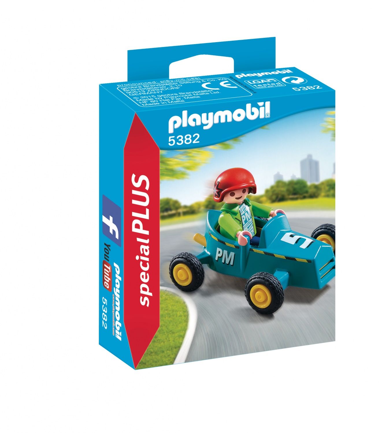 Enfant Avec Kart Playmobil La Boite