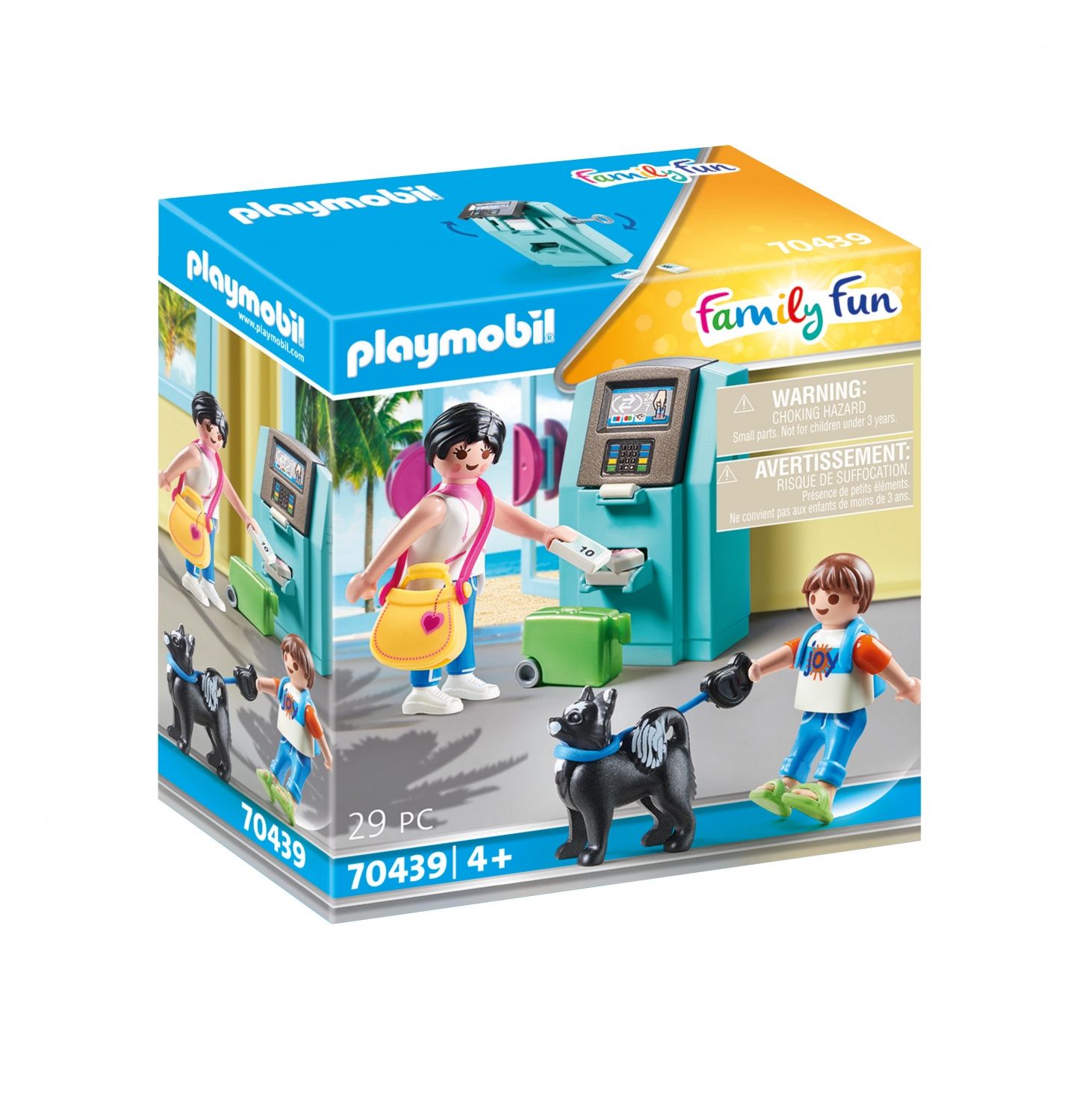 Playmobil 70439 Vacanciers Et Distributeur Automatique