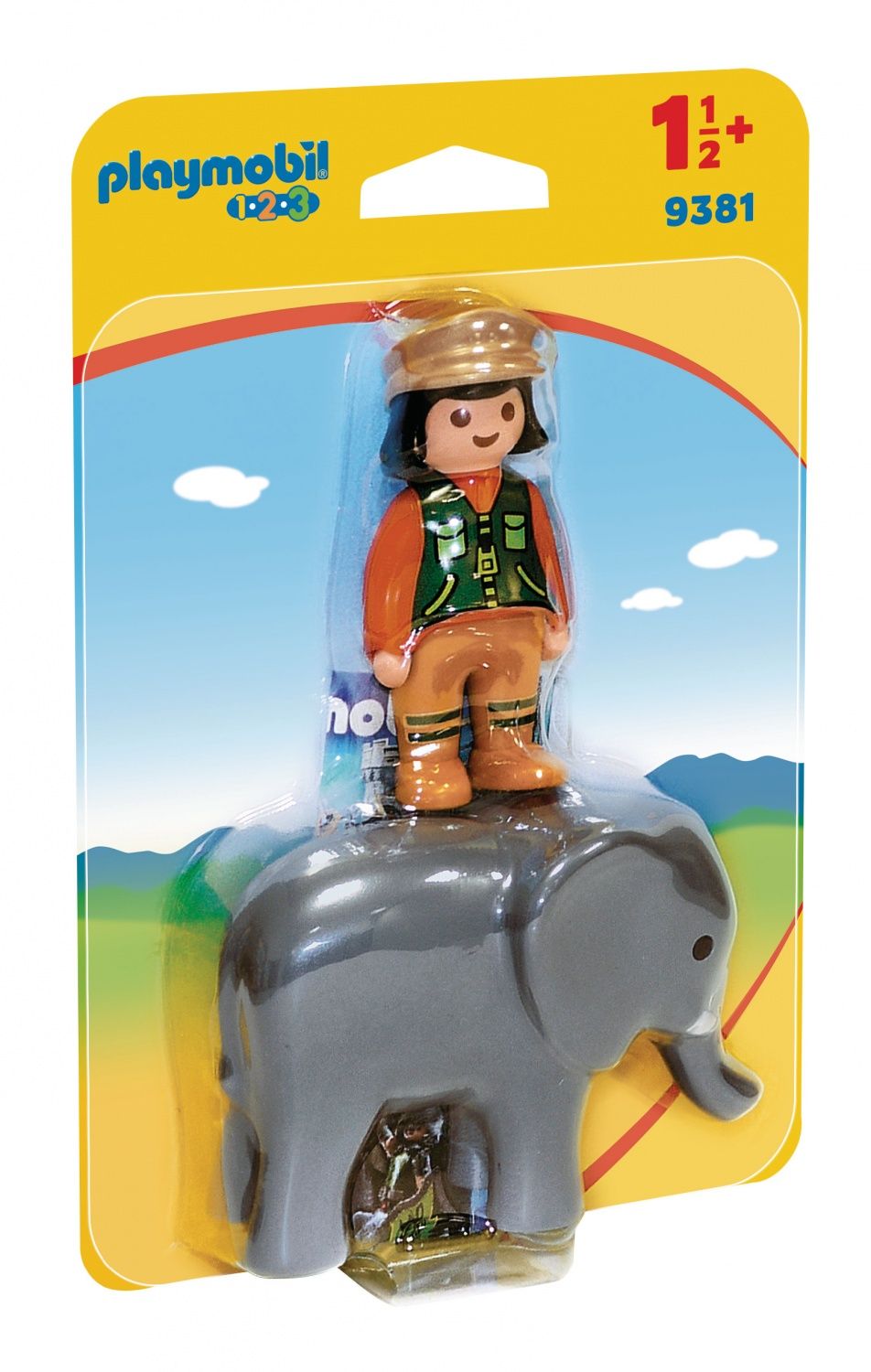 Playmobil 9381 Soigneuse Avec Éléphanteau