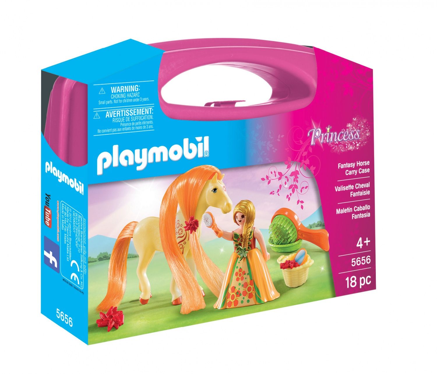 Playmobil 5656 Valisette Princesse Et Cheval