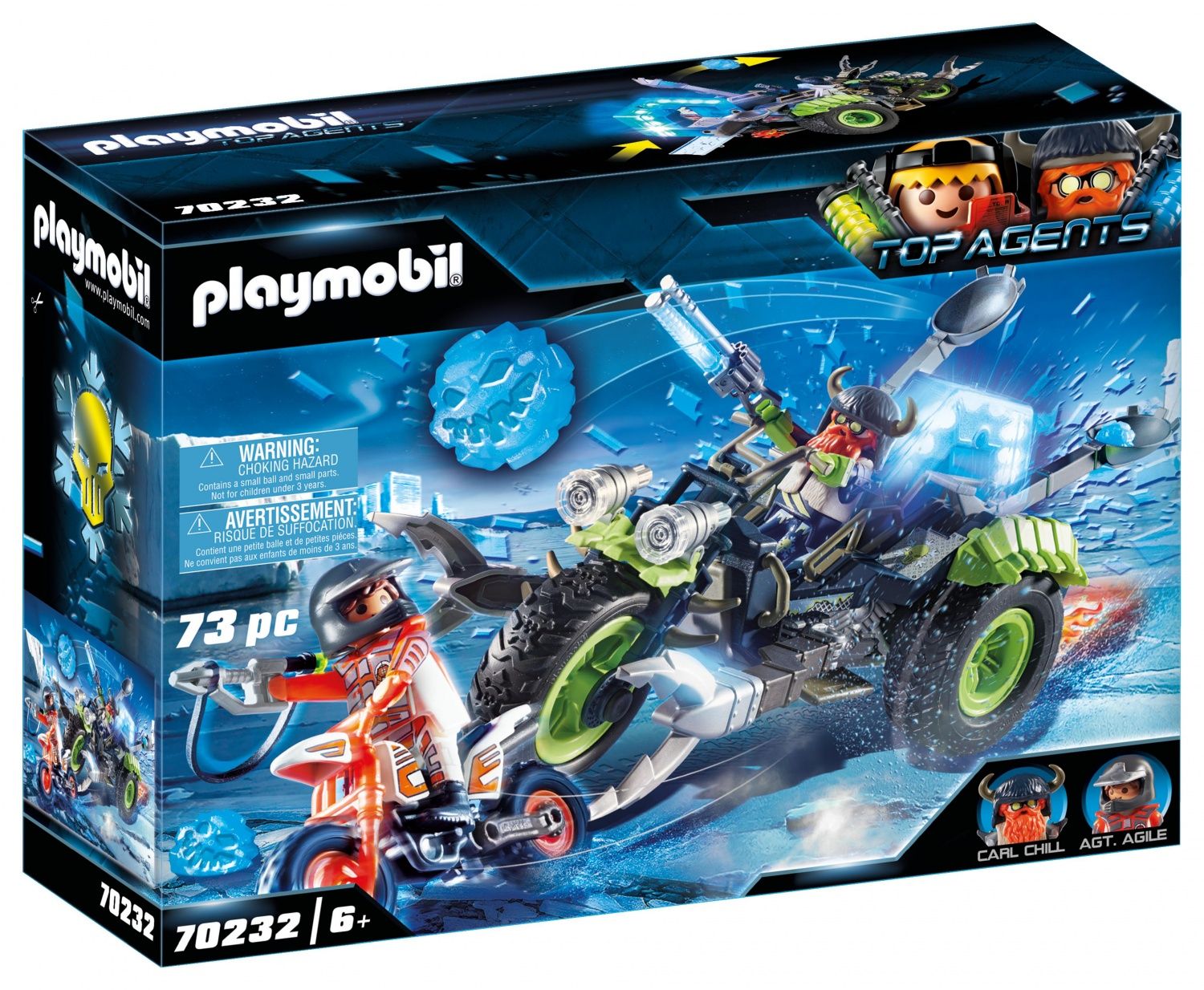 Playmobil 70232 - Moto Des Neiges Des Rebelles Arctiques