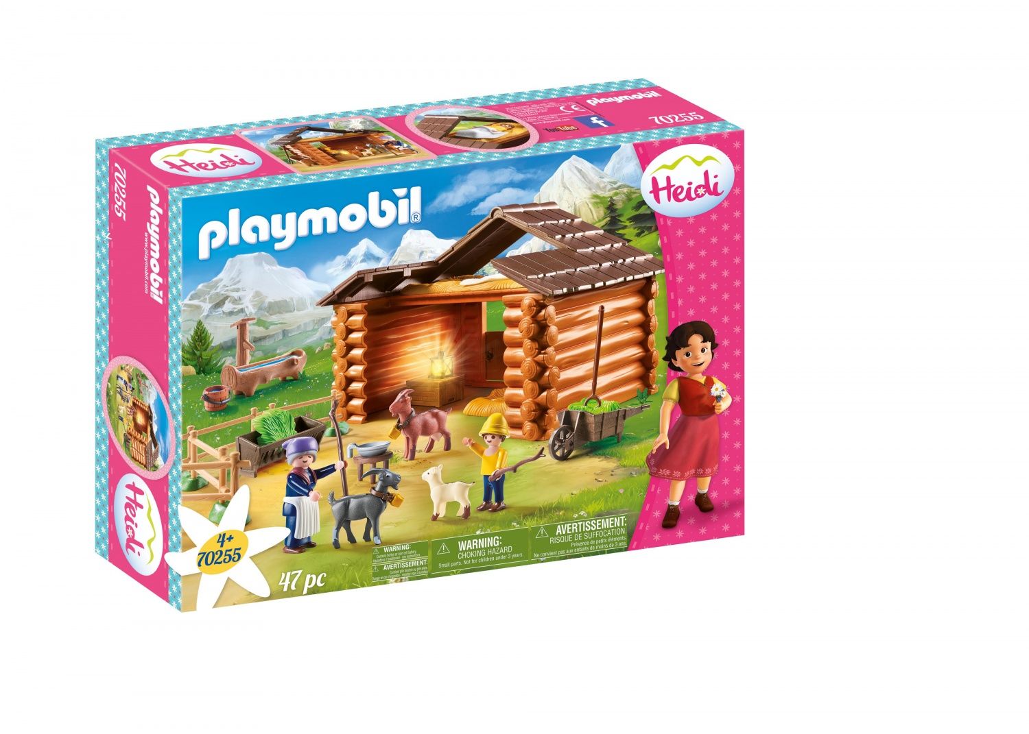 Playmobil 70255 Peter Avec Étable De Chèvres