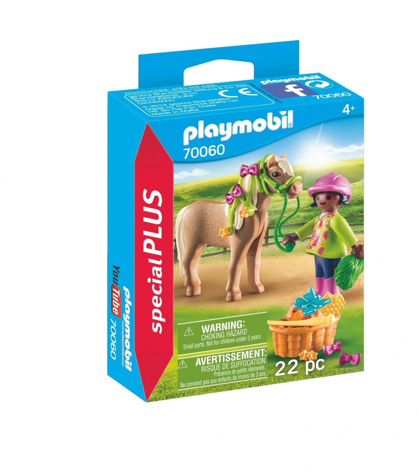 Playmobil 70060 - Cavalière Avec Poney