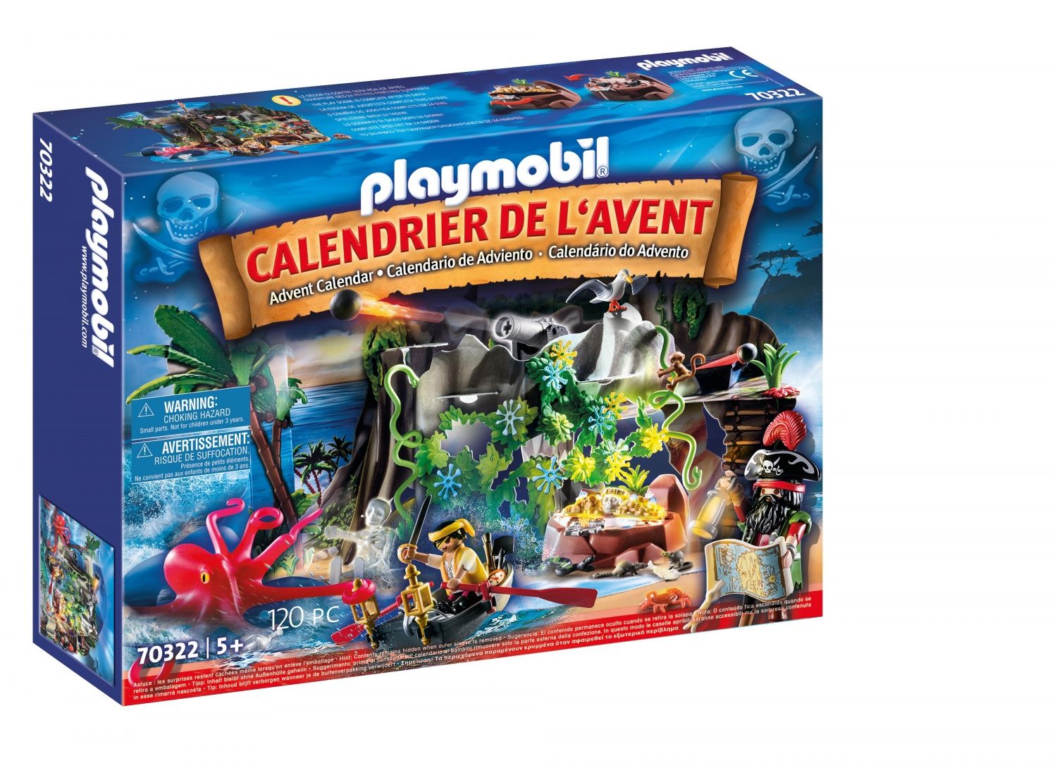 Playmobil 70322 Calendrier De 'avent Pirates
