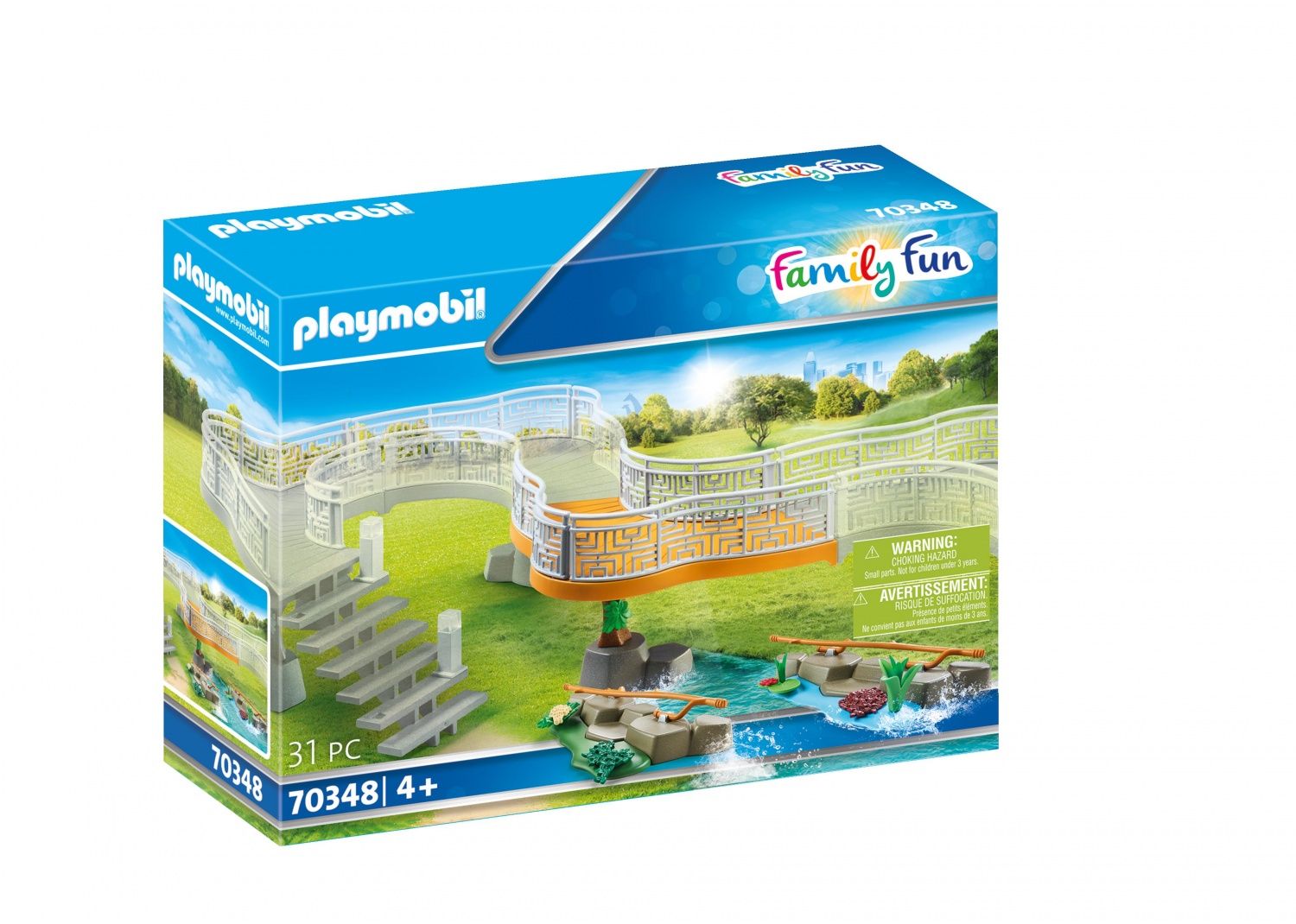 Playmobil 70348 - Extension Pour Parc Animalier