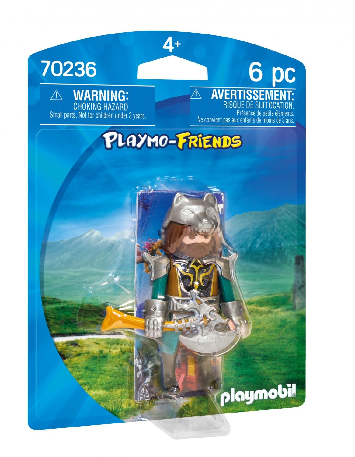 Playmobil 70236 Guerrier Du Loup