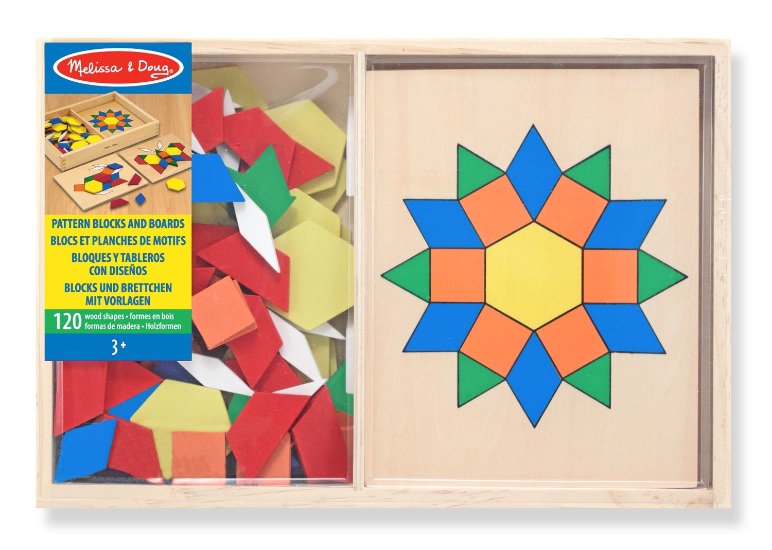 Melissa & Doug Blocs Et Planches De Motifs