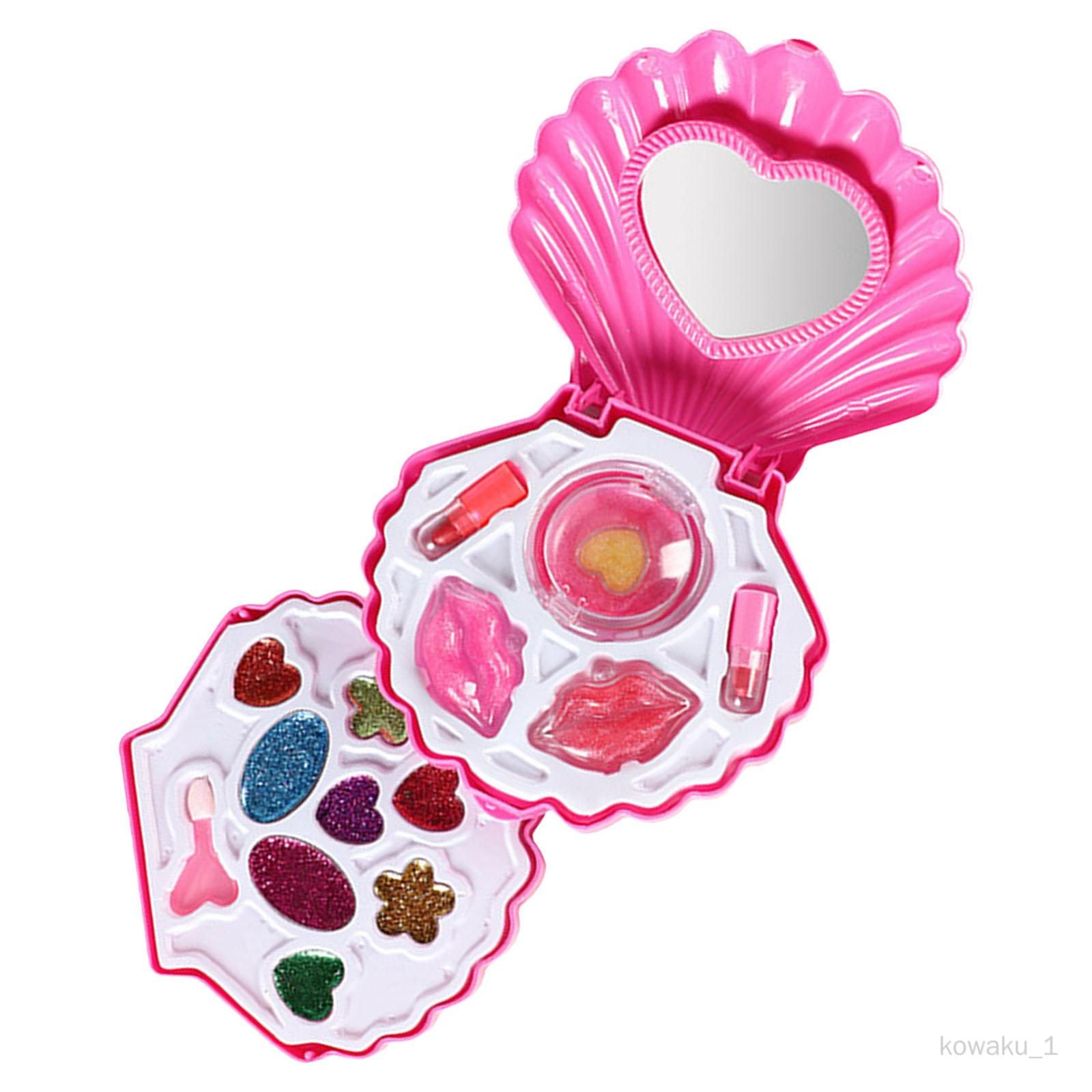  - Kowaku Kit De Maquillage Pour Enfants Cadeaux Beauté Jouet Avec Sac Cosmétique Lavable Pour Petites Filles Style A