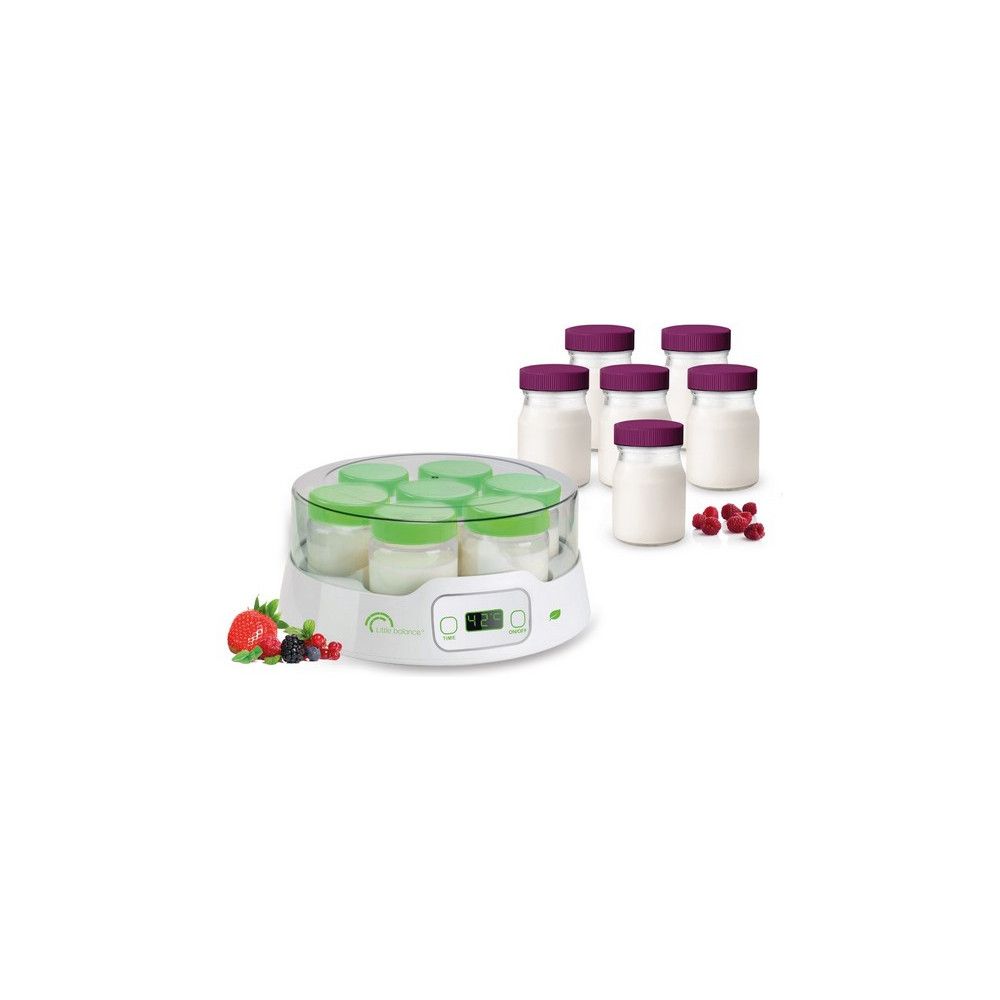 LITTLE BALANCE Yaourtière 7 pots + Lot de 6 pots supplémentaires 8487 - vue 3