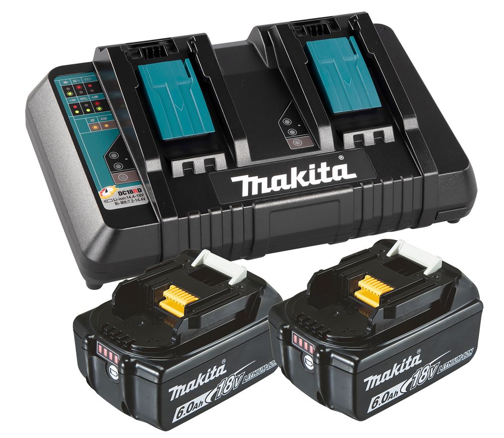 Makita 199485 6 batterie Li Ion 18V pack débutant 4x 6 0Ah - vue 8