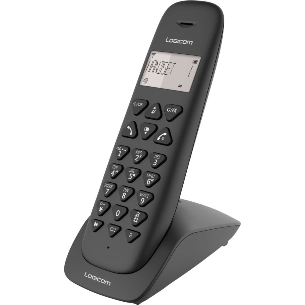 Logicom VEGA Téléphone sans fil avec ID d'appelant DECT