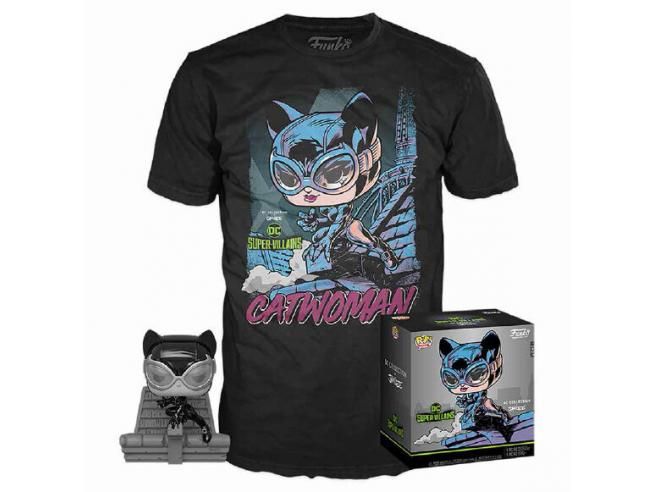 Dc - Booble Head Pop N° Xx - Jim Lee - Catwoman + T-Shirt (Xl)