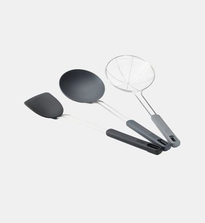 Ensemble de 3 ustensiles compacts Nest Fusion pour wok - vue 2