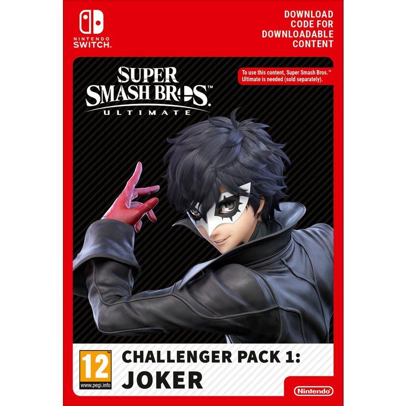 Code de téléchargement extension DLC Super Smash Bros Ultimate Set de combattant 1 : Joker Nintendo Switch - vue 2