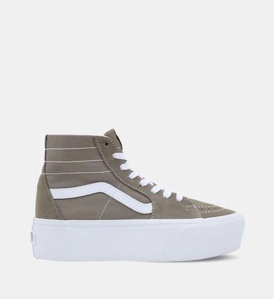 Vans - Baskets Montantes Compensées Sk8-Hi Tapered Stackform - Vert - 36