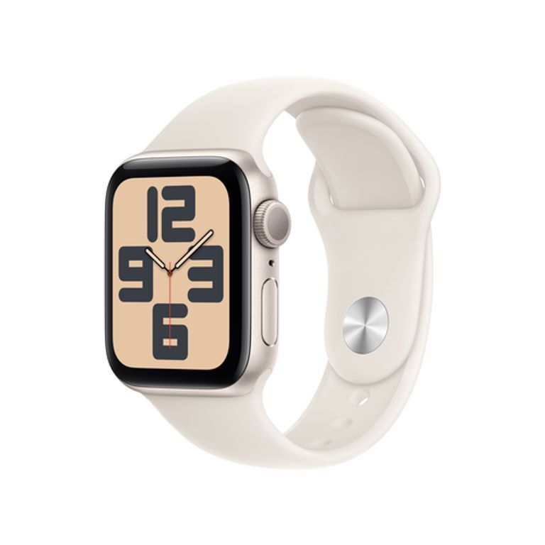 Apple Watch SE - 40 mm Beige bracelet Beige GPS - Wifi S/M