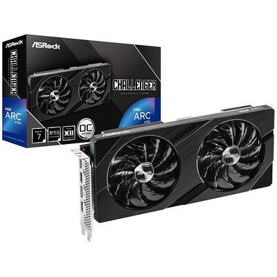 Asrock Challenger Intel Arc A750 D 8GB OC 8 Go GDDR6 Neuf - vue 4