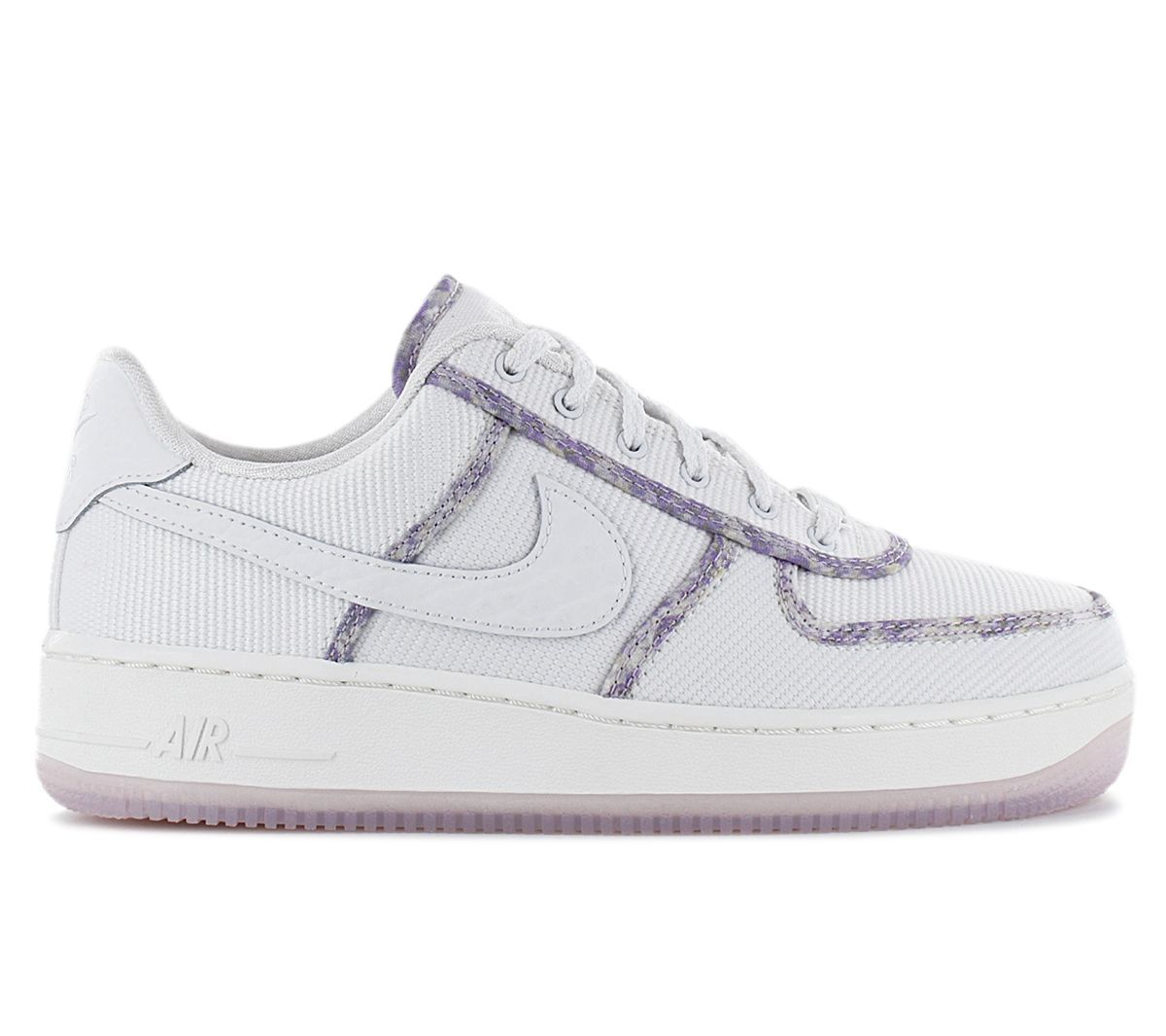 Nike Air Force 1 Low (W) - Lavender - Femmes Baskets Sneakers Chaussures Blanc Dv6136-100 - 38 1/2