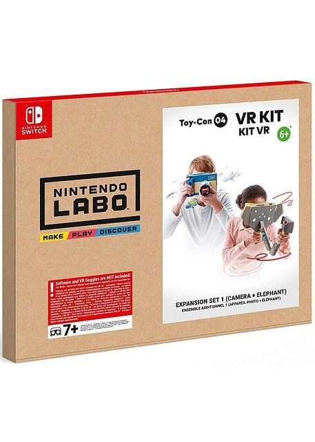 Nintendo Labo Toy Con 04 Kit Vr : Ensemble Additionnel 1 Appareil Photo + Éléphant