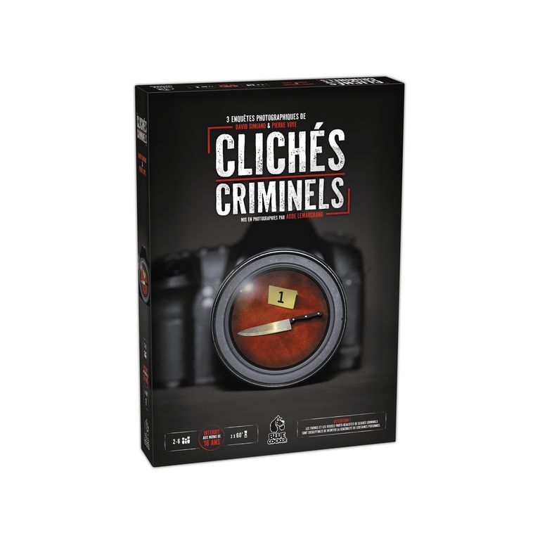 Jeu d'enquête Cocker Clichés Criminels - vue 2