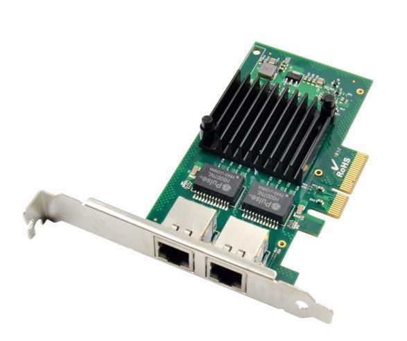 MicroConnect 2 port RJ45 network card PCIe Cartes d'interface / adaptateurs