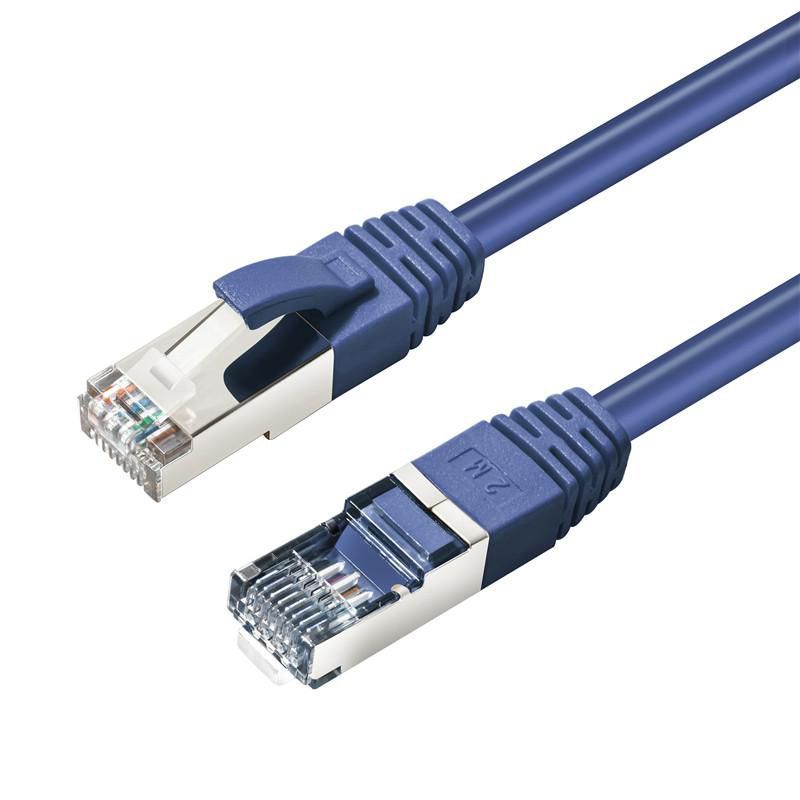 MicroConnect CAT6A /FTP 2m Yellow LSZH Câbles réseau - vue 3