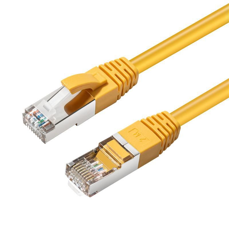 MicroConnect CAT6A /FTP 3m Yellow LSZH Câbles réseau
