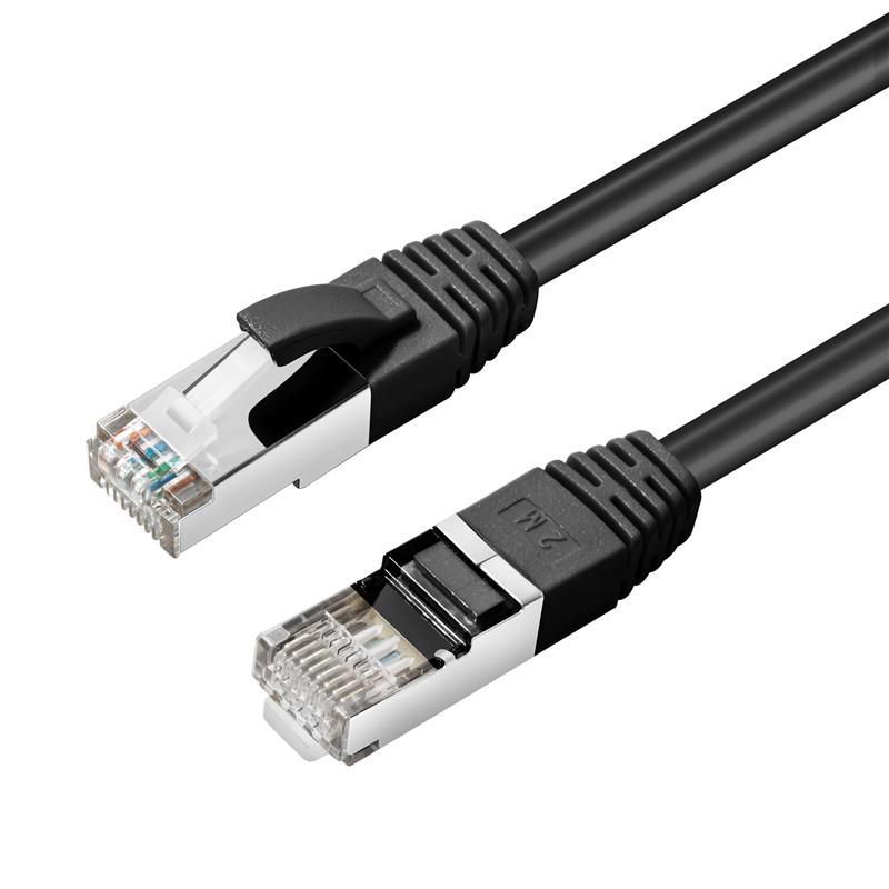 MicroConnect CAT6A /FTP 5m Yellow LSZH Câbles réseau - vue 3