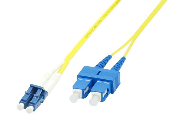 Microconnect LCUPC SCUPC Câble Optique 3m Yellow - vue 2