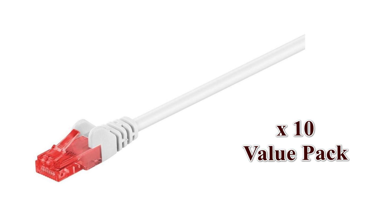 MicroConnect UUTP CAT6 0.5M 10 Pack Câbles réseau - vue 2