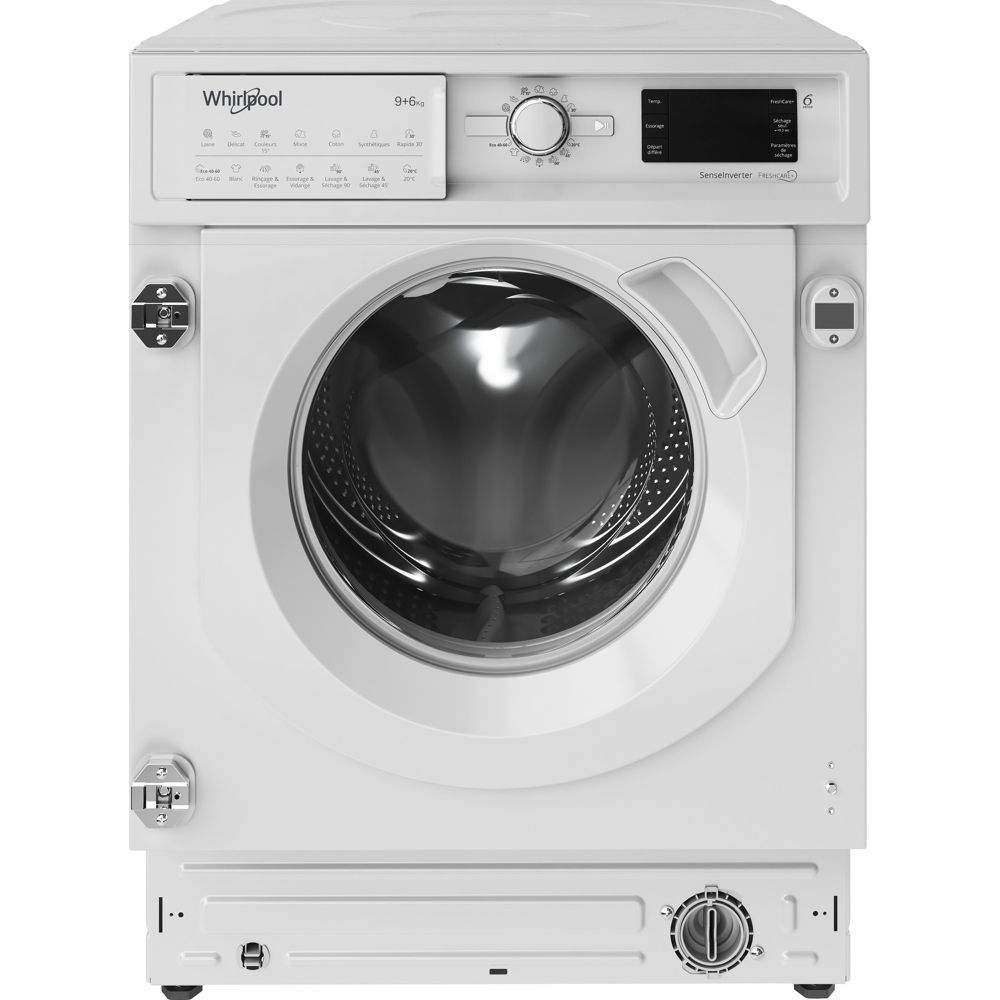 Lave linge séchant hublot encastrable BIWDWG961485FR - vue 2