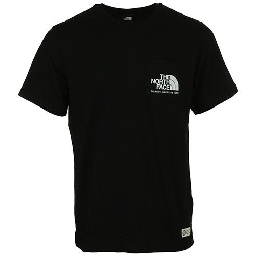 the north face m berkeley california pocket s/s tee - XL